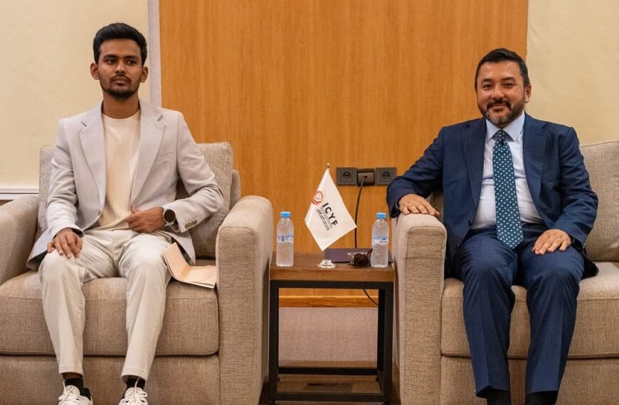 ICYF President Meets Bangladeshi Youth and Sports Adviser in Marrakech to Boost Bilateral Cooperation