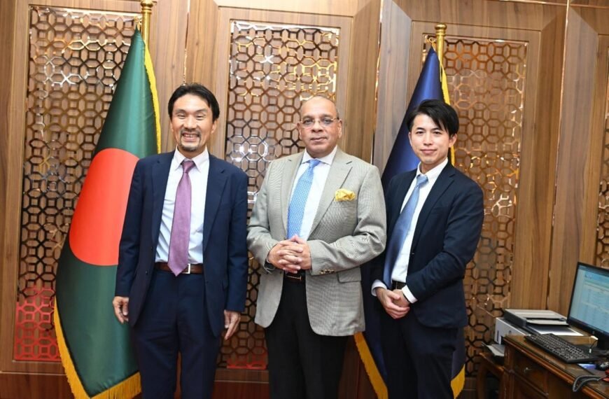 JICA Bangladesh Chief Representative Meets…