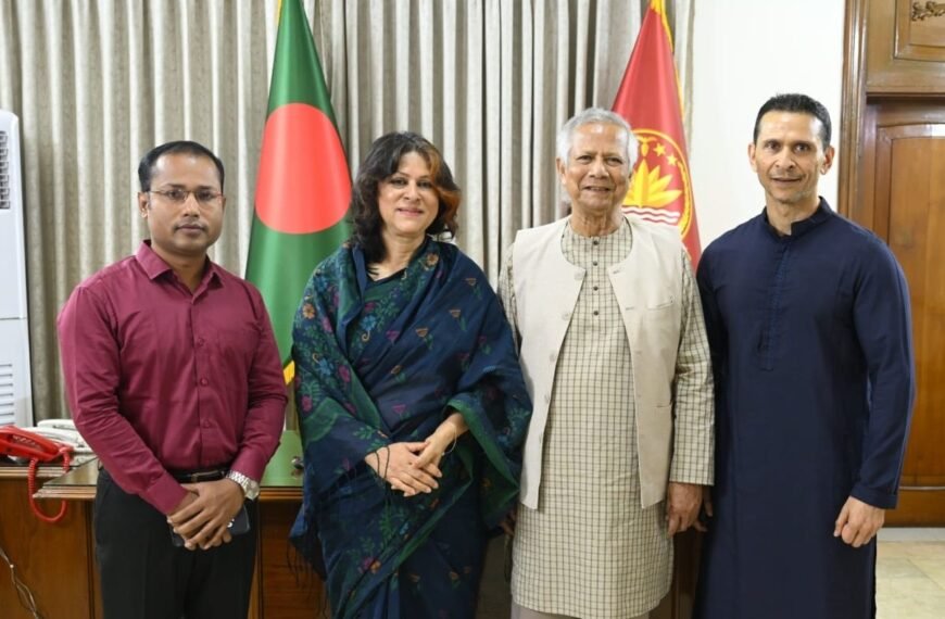 Tajuddin family pays courtesy call on Chief Advisor