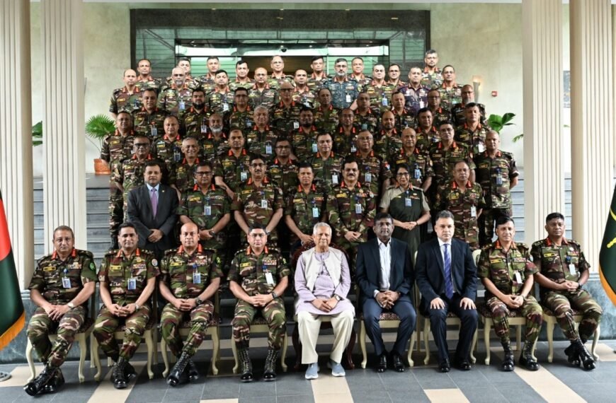 Chief Adviser attends ‘Army Headquarters Election Board 2025’ event