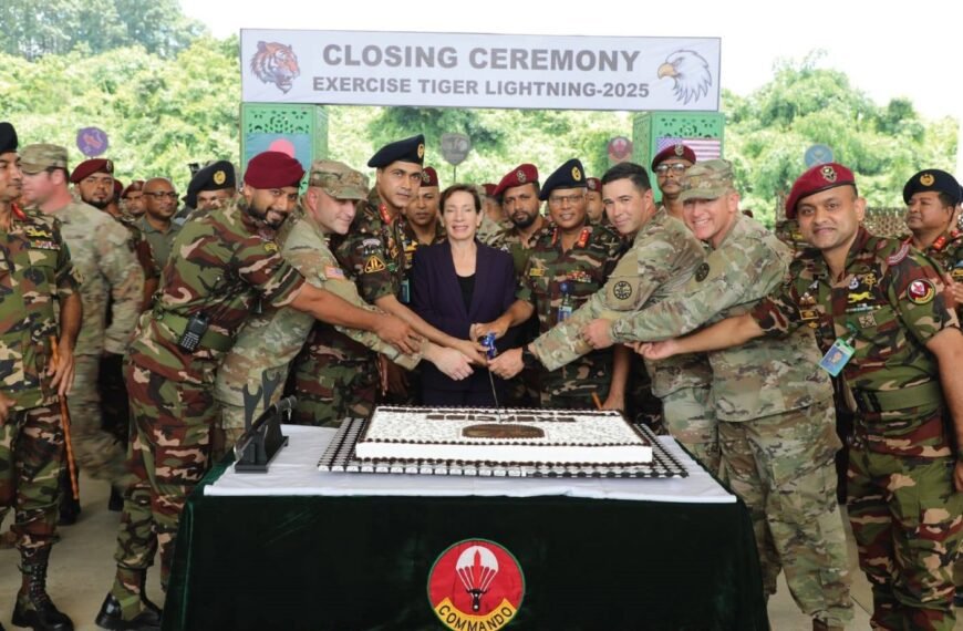 Closing Ceremony of Exercise Tiger…