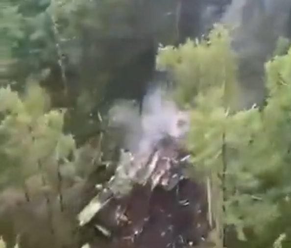 Passenger plane crashes in Russia