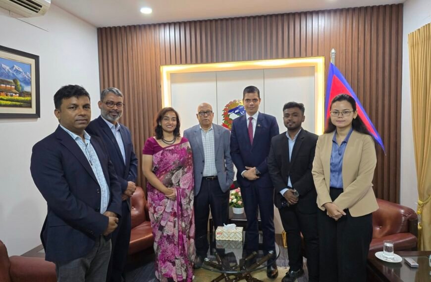 EnergyPAC CEO pays courtesy call on Nepalese Ambassador