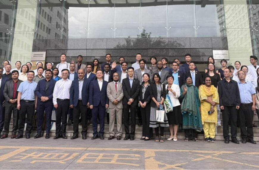 Bangladesh media delegates visit Kunming…