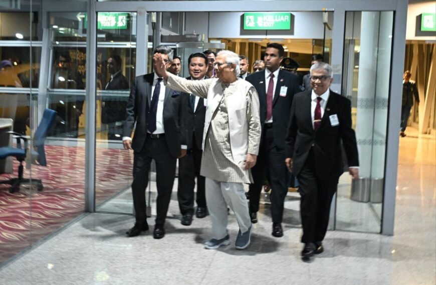 Chief Adviser Arrives in Malaysia
