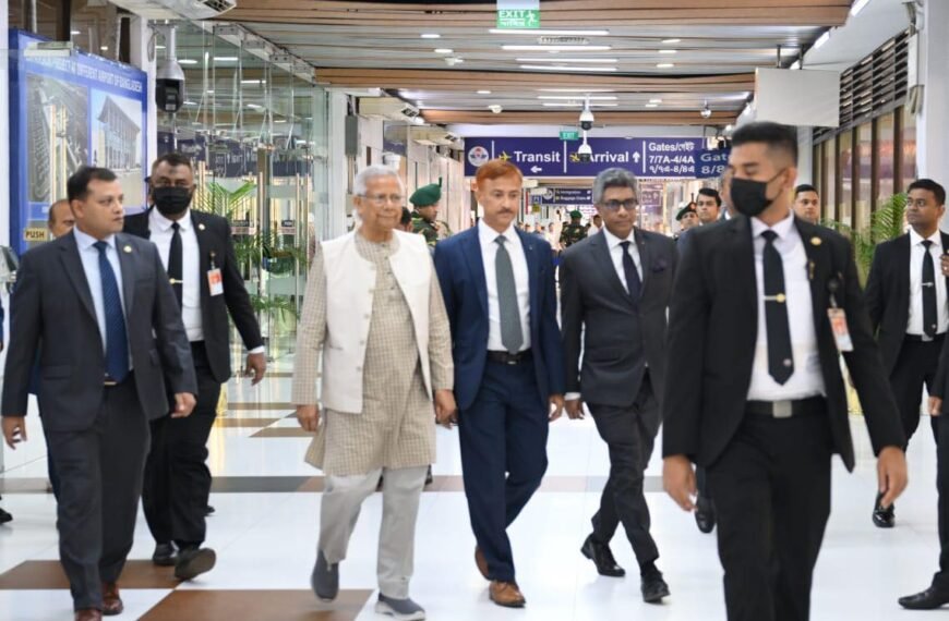 Chief Advisor leaves Dhaka for Malaysia