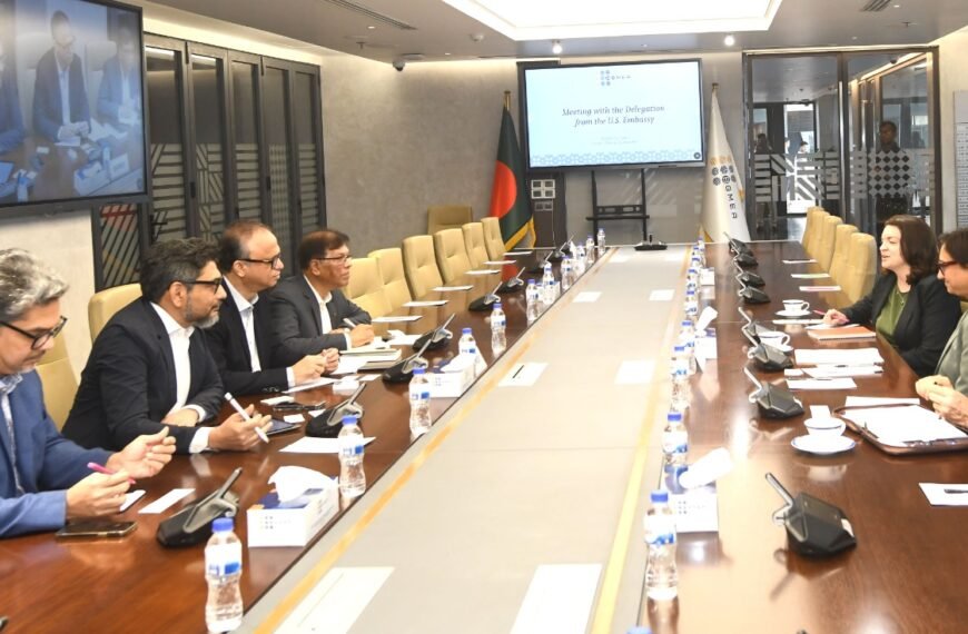 US Embassy delegation in Dhaka meets BGMEA President