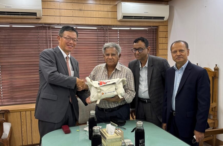 Japanese Ambassador pays courtesy call…
