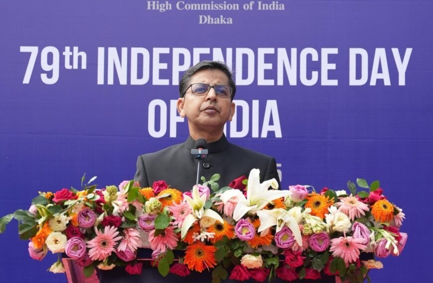 Indian High Commission in Dhaka celebrates India’s 79th Independence Day