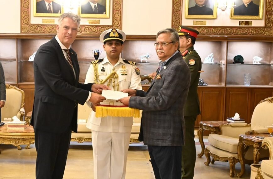 New Ambassador of the Netherlands Presents Credentials to President