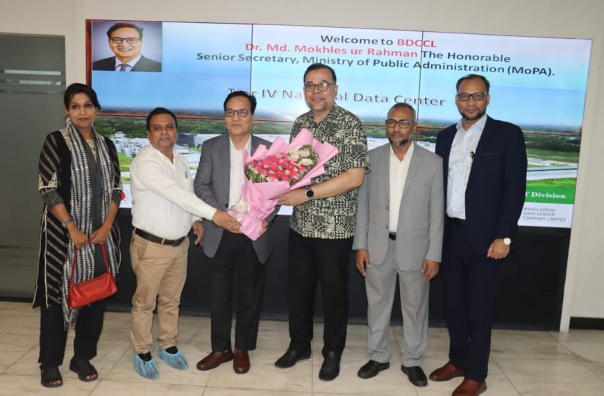 Public Administration Secretary visits Xiaomi smartphone manufacturing factory in Gazipur