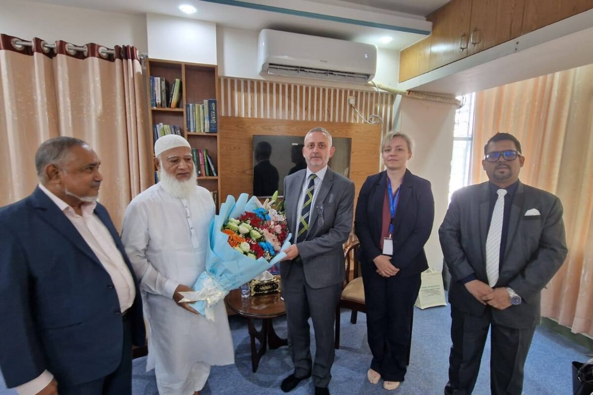 EU Ambassador Michael Miller pays courtesy call on…