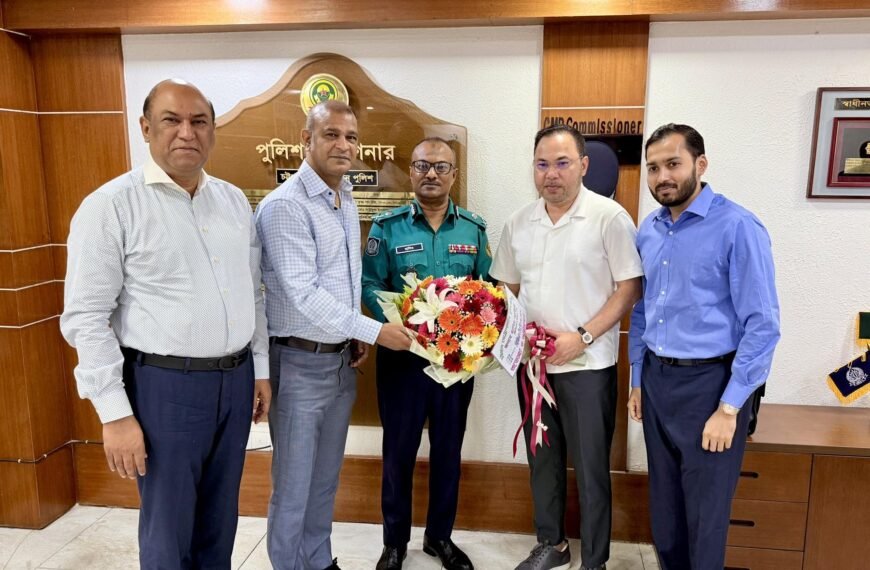 BGMEA delegation pays courtesy call on CMP Commissioner in Chittagong
