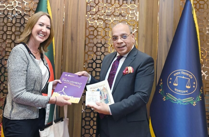Australian High Commissioner meets Chief Justice