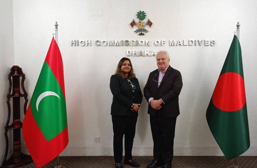 Maldives High Commissioner Meets WFP Resident Representative in Dhaka