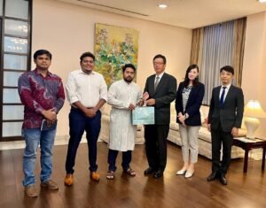 NCP delegation paid a courtesy call on Japanese…