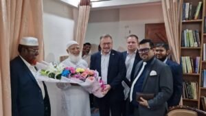 Russian Ambassador paid a courtesy call on Jamaat…