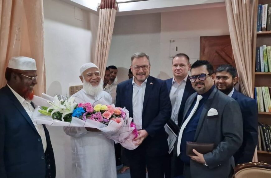 Russian Ambassador paid a courtesy…
