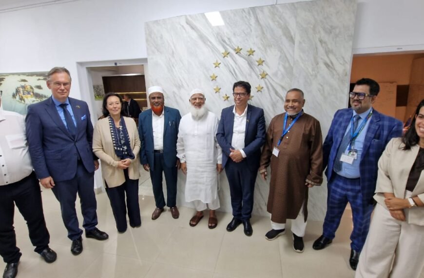 Jamaat Ameer meets high-level delegation…