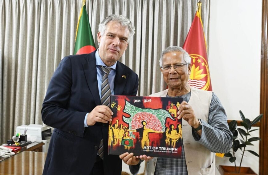 New Dutch Envoy Calls on…