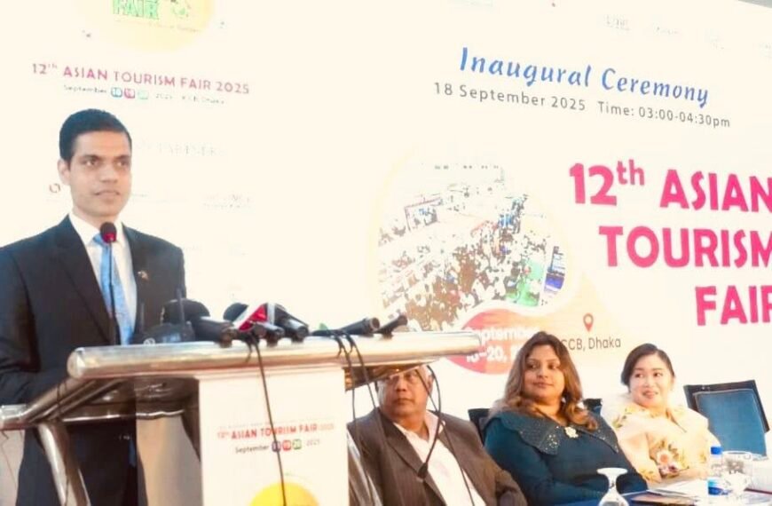 Nepali Ambassador Calls for Strengthening Tourism Cooperation at Asia Tourism Fair in Dhaka