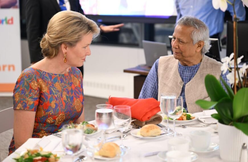 Queen of Belgium meets with Chief Adviser