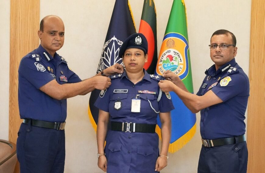 Tourist Police’s Selina Akhter promoted…