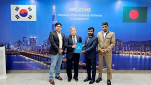 IEBA delegation calls on Korean Ambassador in Dhaka