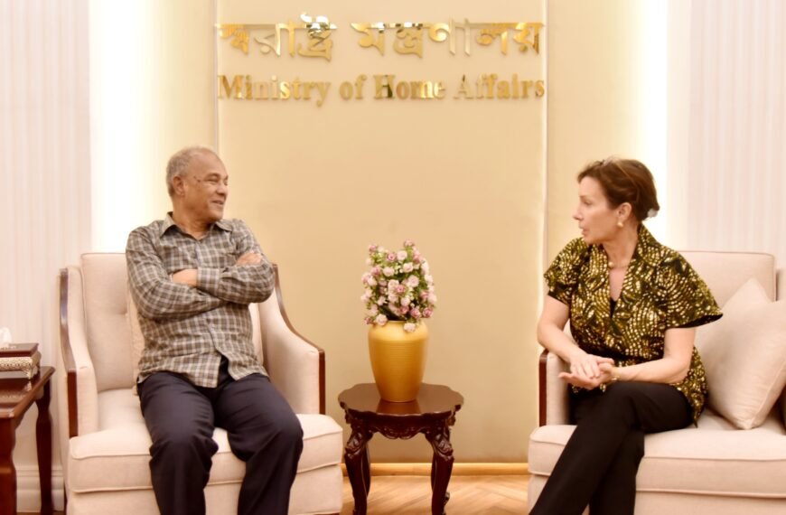 US Embassy Chargé d’Affaires Pays Courtesy Call on Home Affairs Adviser
