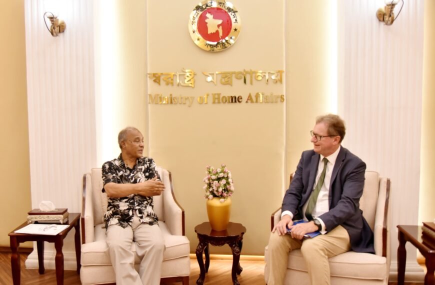 European Commission Director for Migration and Asylum Michael Shotter pays courtesy call on Home Affairs Adviser