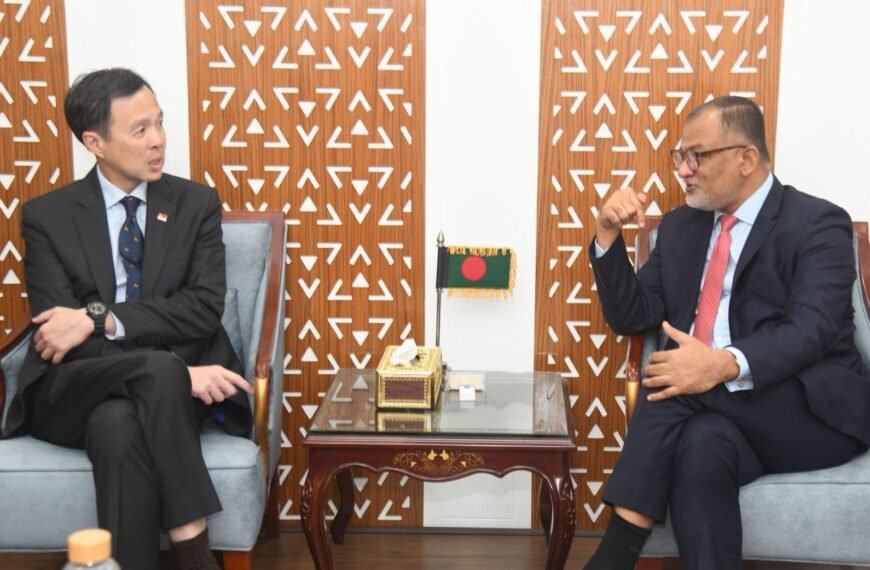 Singapore High Commissioner meets Trade Adviser
