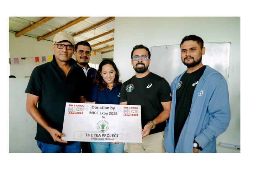 Sri Lanka MICE Expo 2025 Donates to “The T.E.A Project” Empowering Children