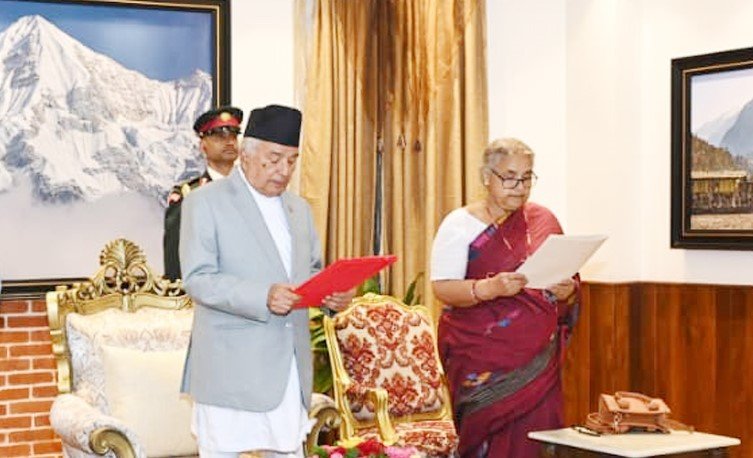 Sushila Karki sworn in as…