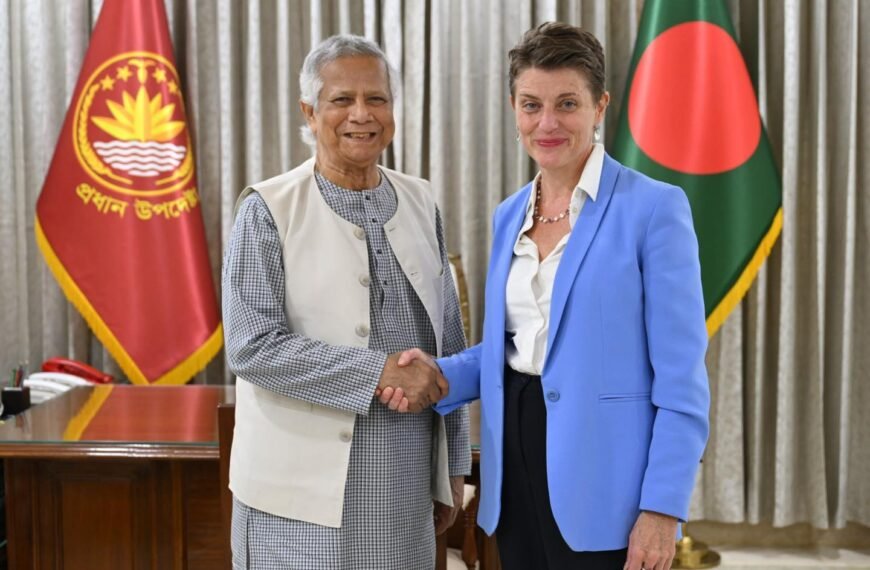 UN Resident Coordinator pays farewell call on Chief Adviser, lauds his “highly successful” New York visit