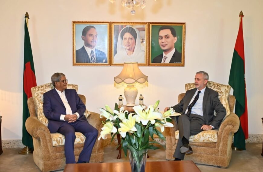 EU Ambassador meets BNP Secretary General Mirza Fakhrul