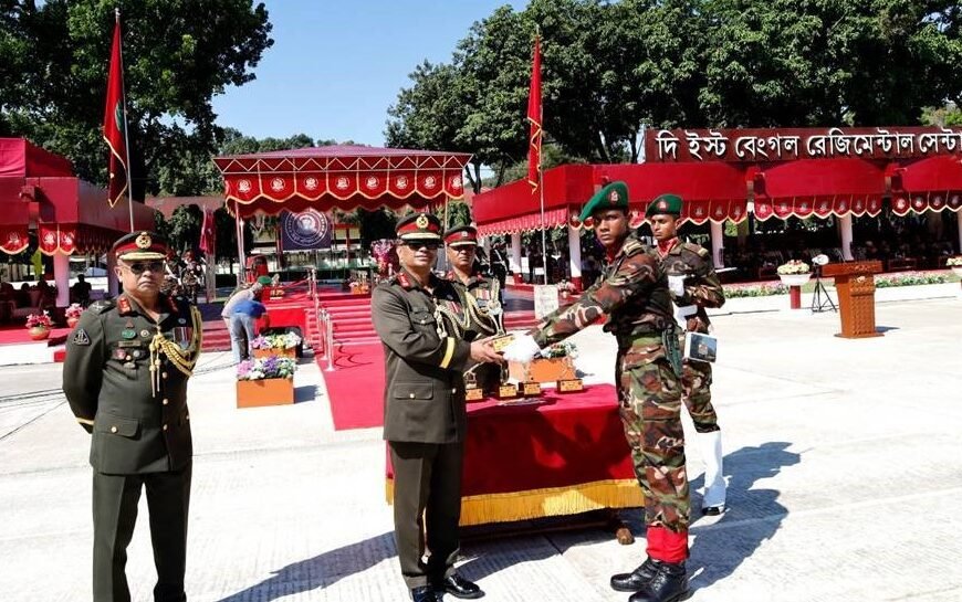 Army’s East Bengal Regiment and Armored Corps Recruit Batch-2025 Parade Held
