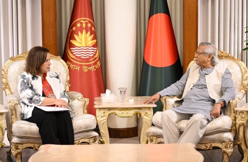 Deputy Foreign Minister of Türkiye Calls on Chief Adviser Professor Muhammad Yunus