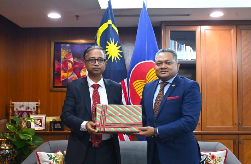 Bangladesh High Commissioner pays courtesy call on Malaysian Foreign Ministry