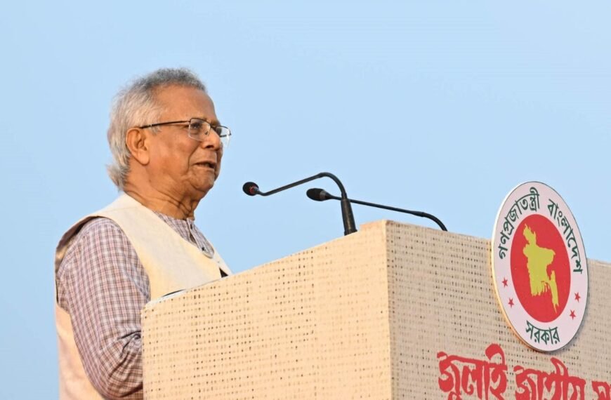 New Bangladesh begins with signing of July National Charter: Chief Adviser