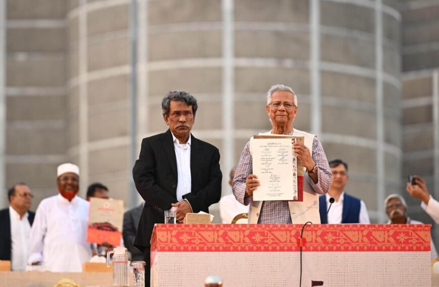 Chief Adviser signs July National Charter