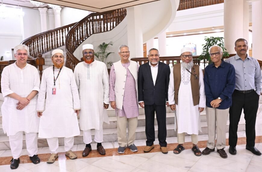 Jamaat Leaders Meet Chief Adviser, Call for Referendum Before National Election