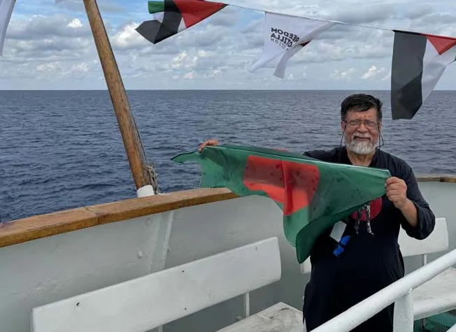 Photographer Shahidul Alam joins flotilla&hellip;