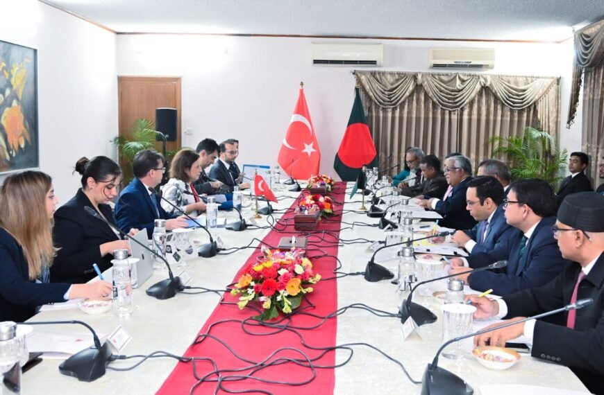 Bangladesh and Turkey Foreign Ministries held 4th Round of Political Consultations in Dhaka