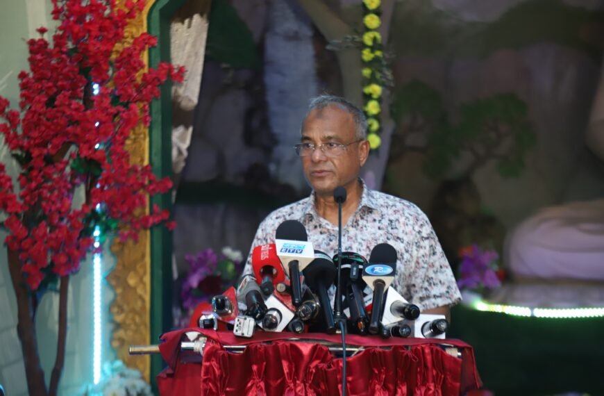 Establishing an international standard university in the name of Atish Dipankar is the demand of the hour: Home Affairs Adviser
