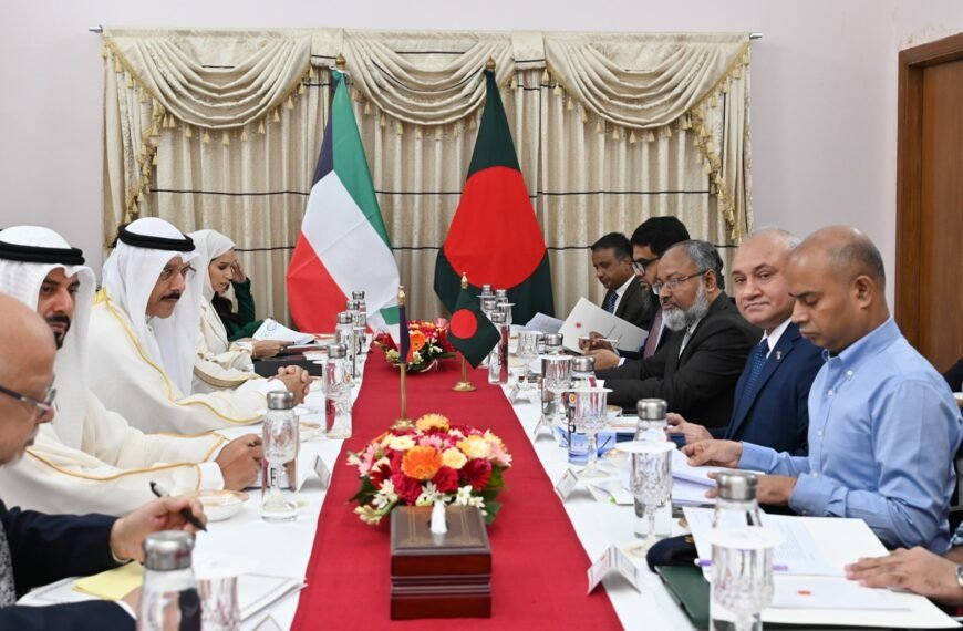 Bangladesh and Kuwait Forge Forward-Looking Political Partnership