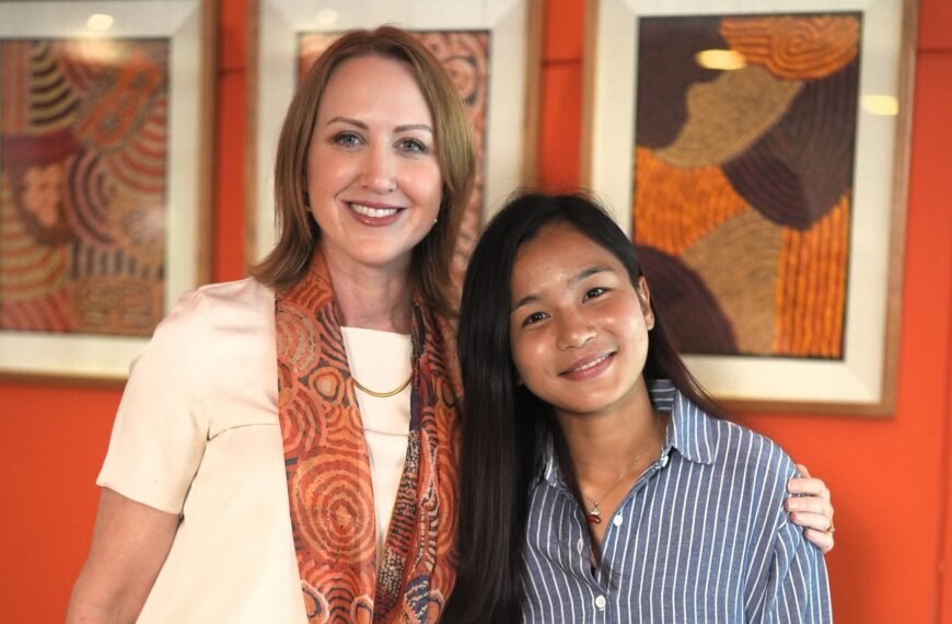 Ritu Porna Chakma Meets Australian…