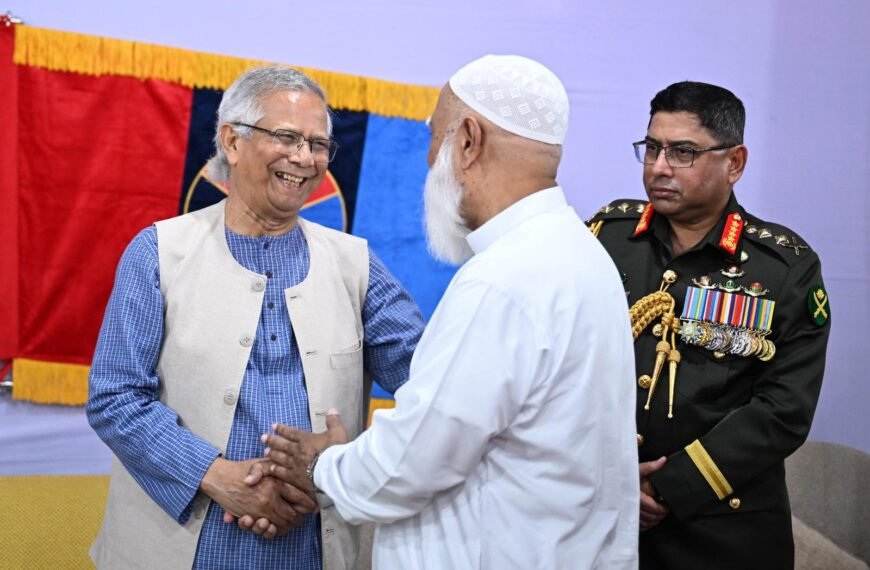 Jamaat Ameer pays courtesy call…