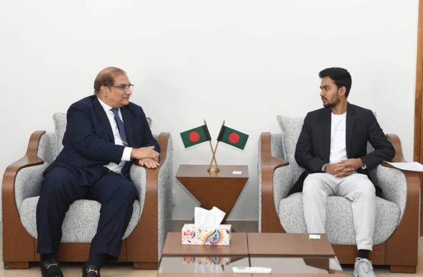 Pakistan Ambassador pays courtesy call…