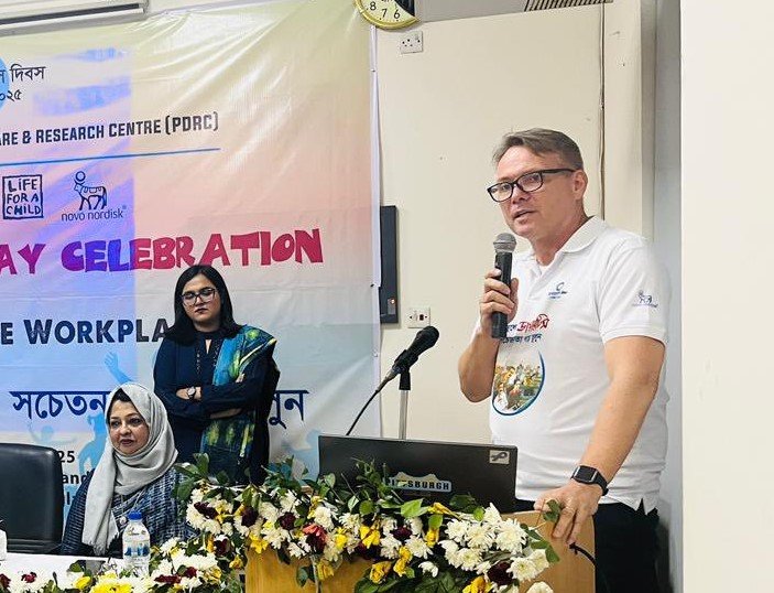 Denmark Chargé d’Affaires Anders B. Carlsen calls for supportive workplace environment for people with diabetes