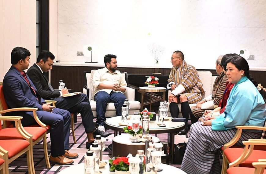 NCP leaders pay courtesy call…